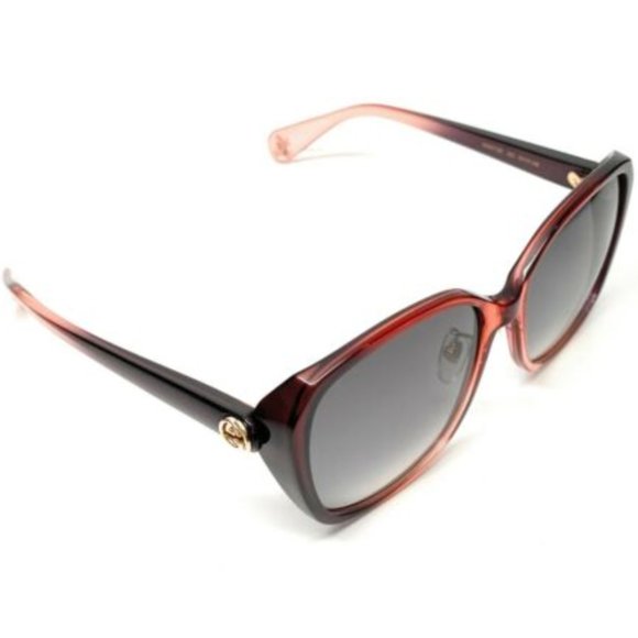Gucci Women\'s Red Havana Sunglasses!